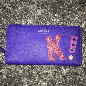 Kate Spade hartley lane initial lacey - K